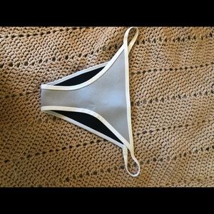 Hoaka swimwear grey bikini bottoms